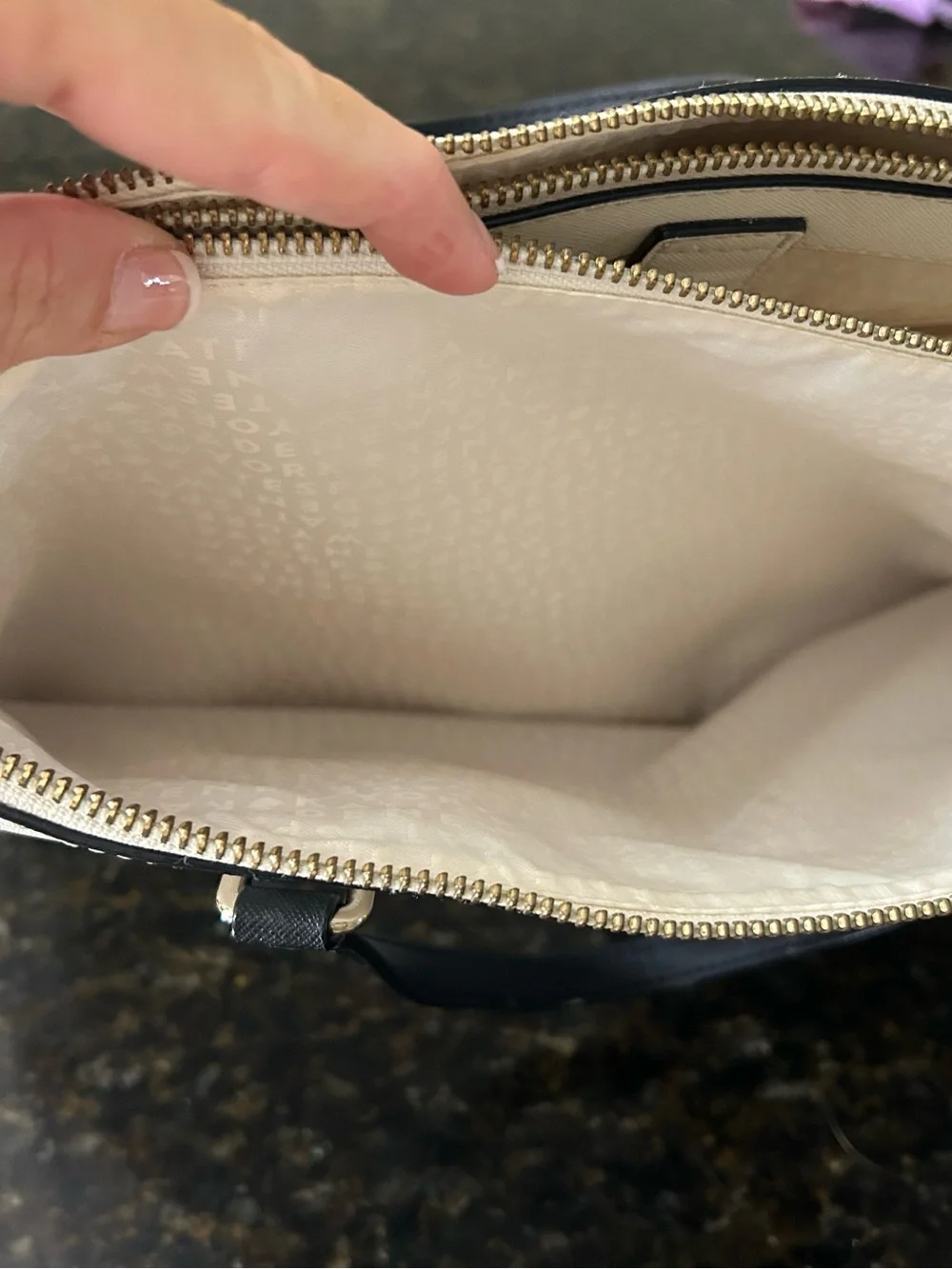 kate spade cream saffiano