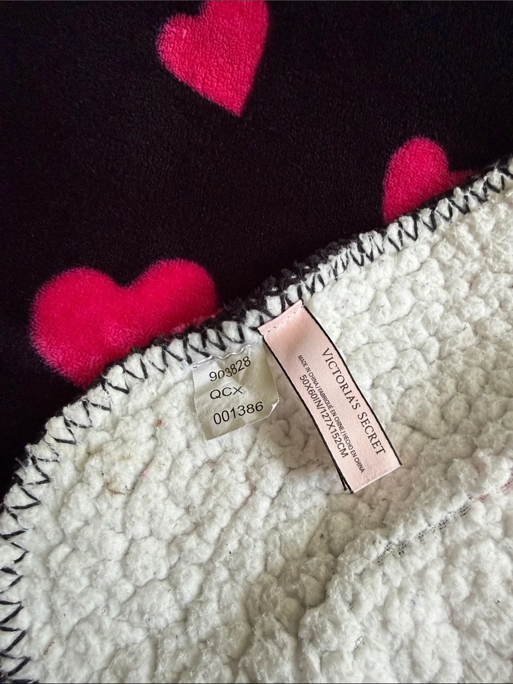 Victorias Secret plush black
