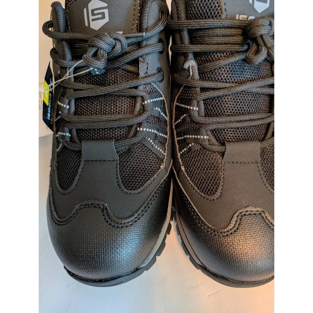 ISOOUS Steel Toe Boots Men's Size 9M Women's Size 10.5 M New without box