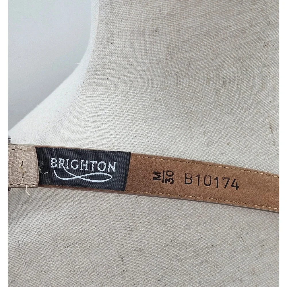 Brighton skinny belt
