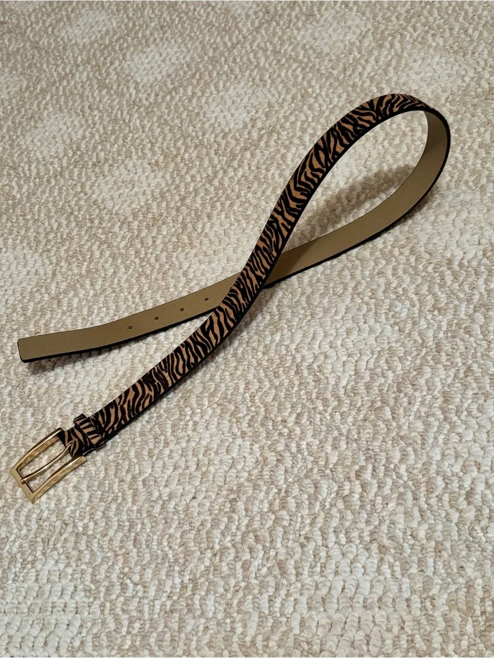 Express Animal Print Belt