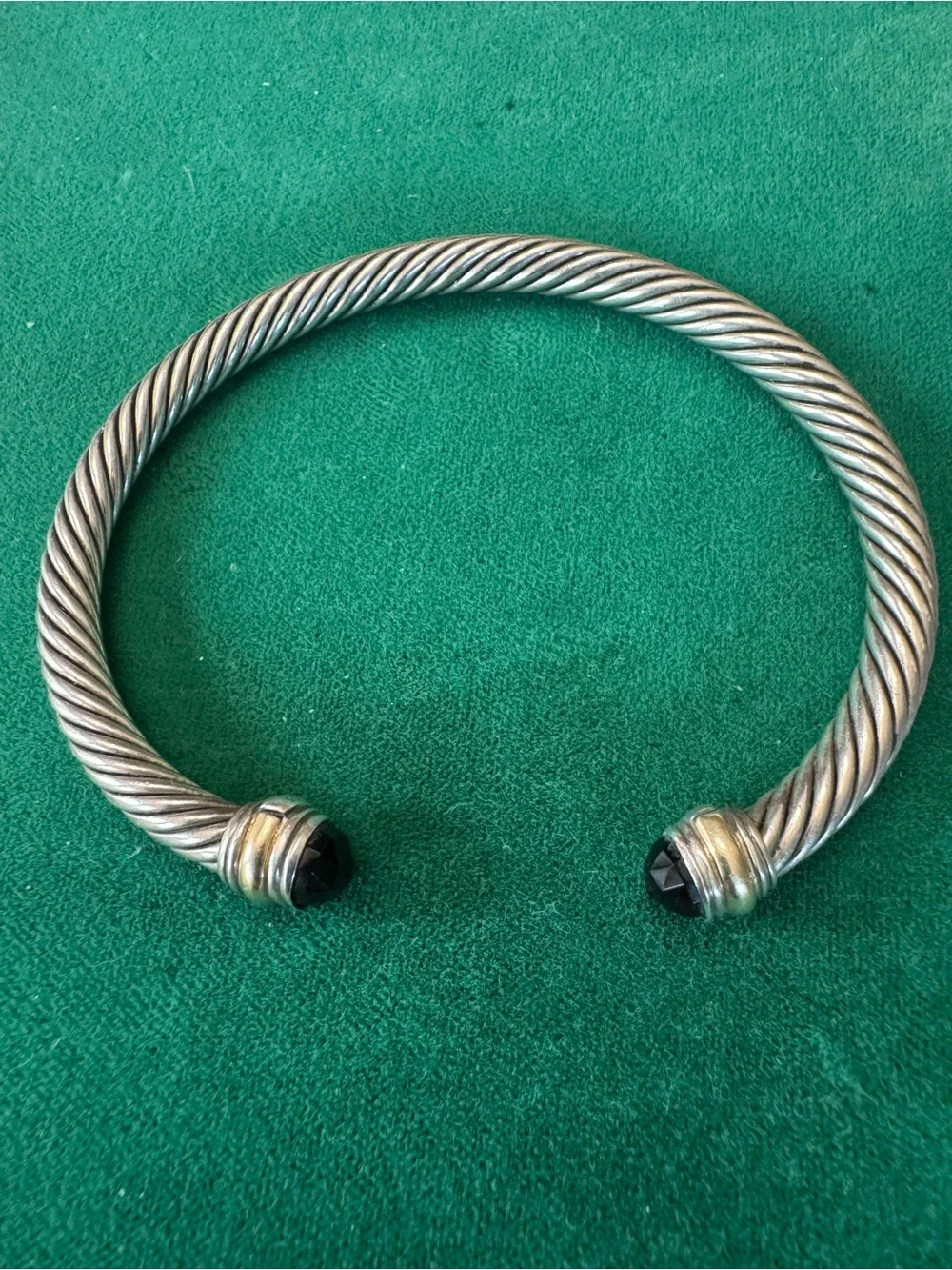David Yurman twisted sz amethyst