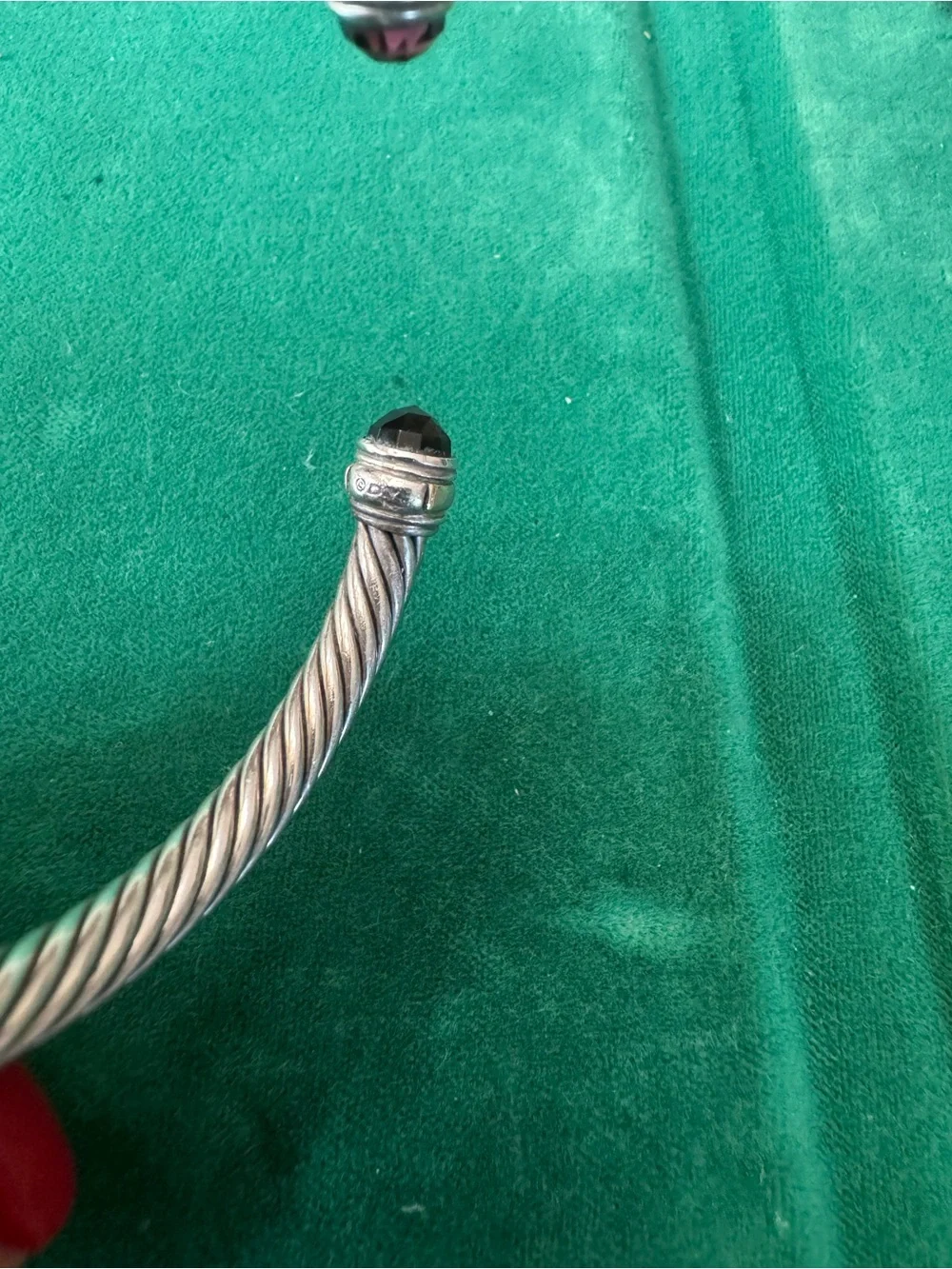 David Yurman end cuff 14kt