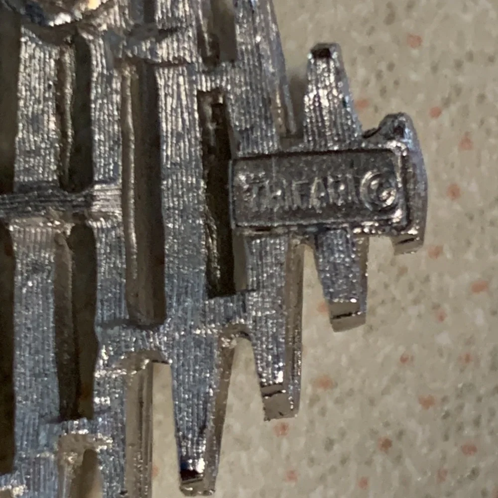 Trifari polished silver