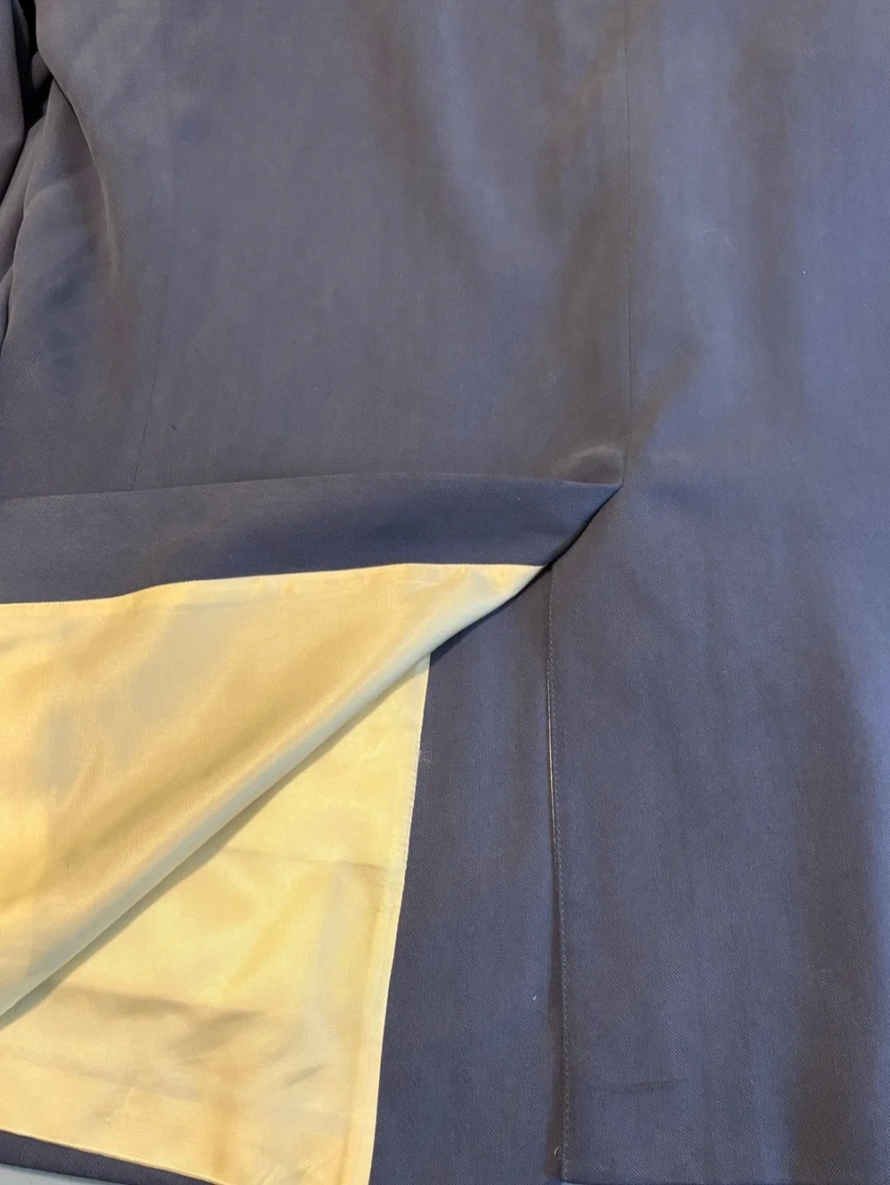 Stafford notched buttons cornflower