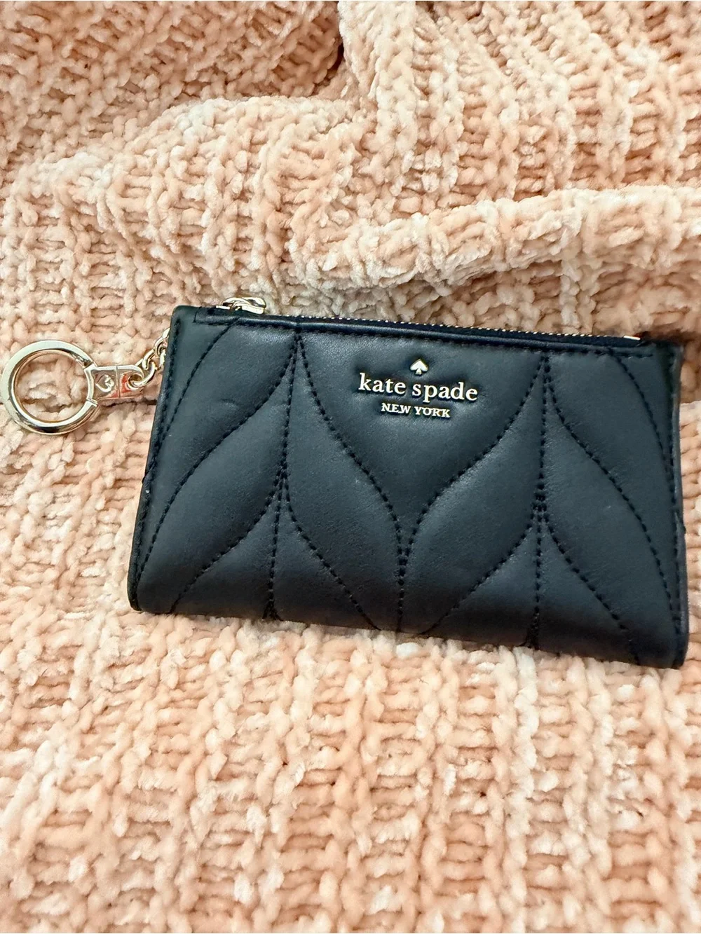 Kate Spade Leather Quilt Wallet