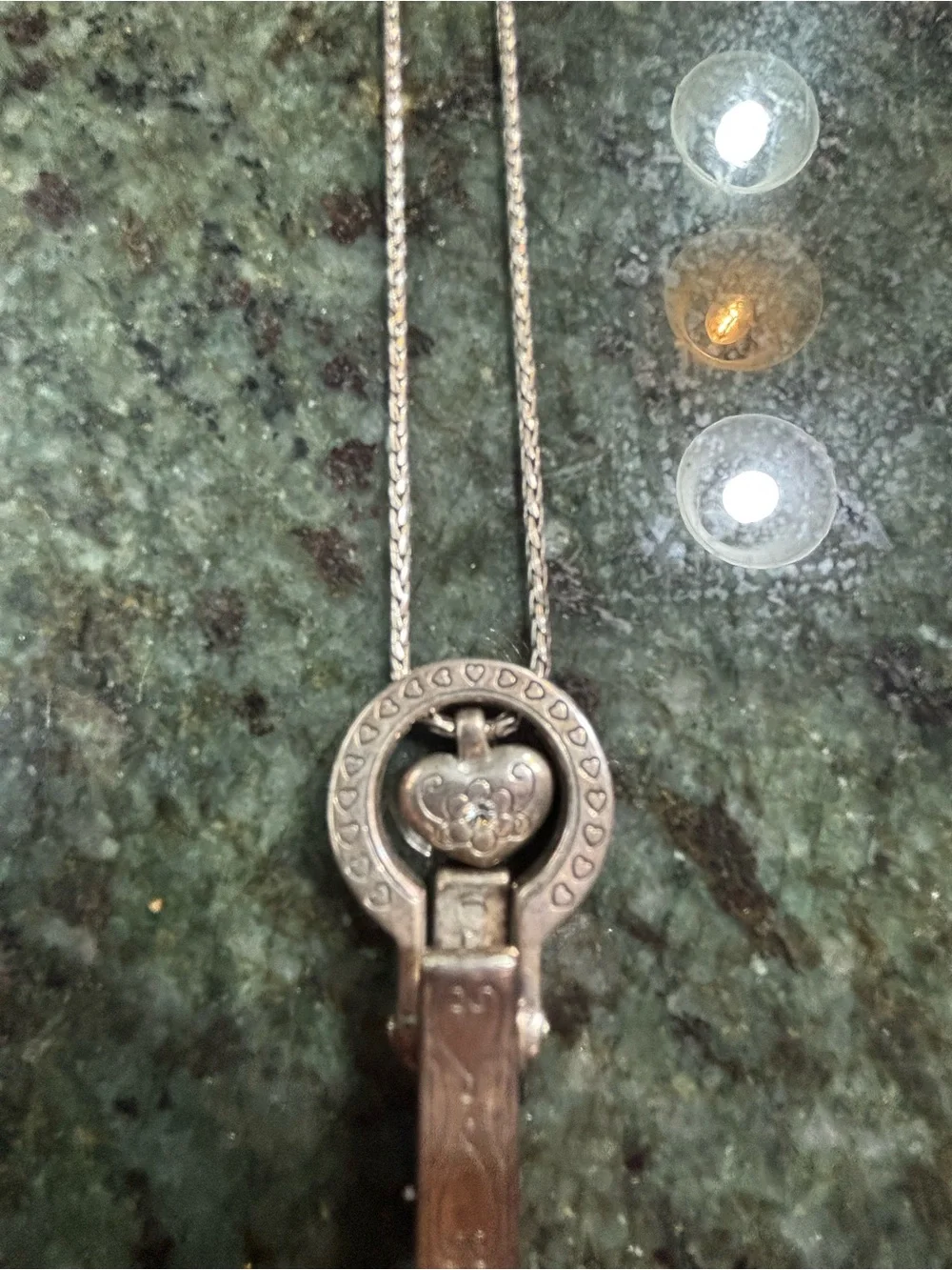 Brighton Silver-Tone Heart Lanyard Pendant Necklace - Women's Jewelry