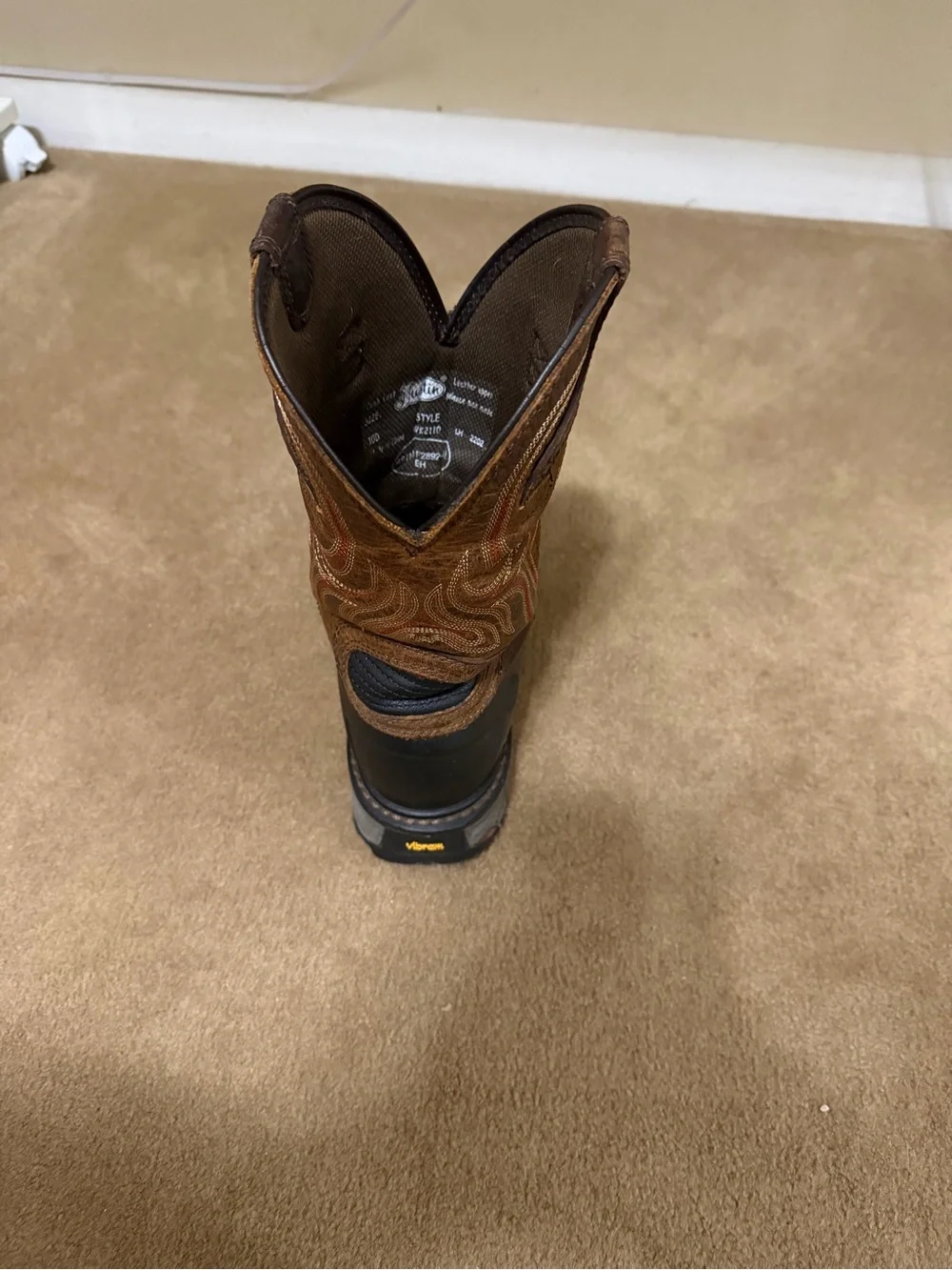 Justin Boots size 10d