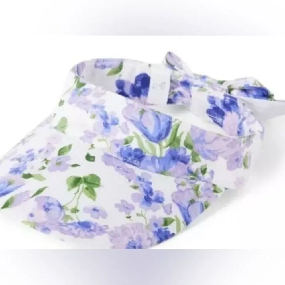 Janie and Jack floral visor