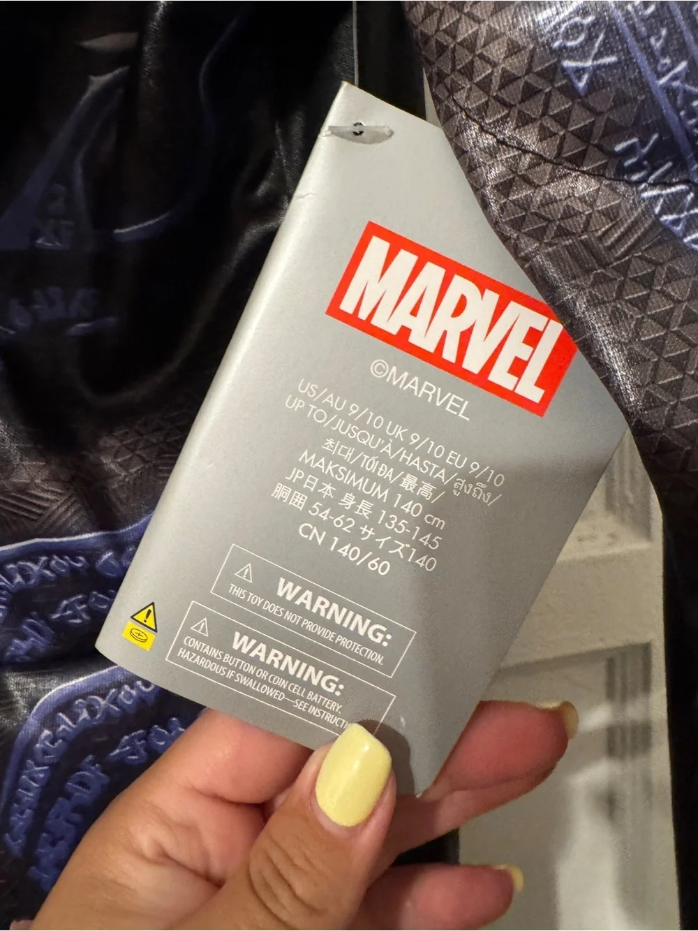 Disney marvel costume