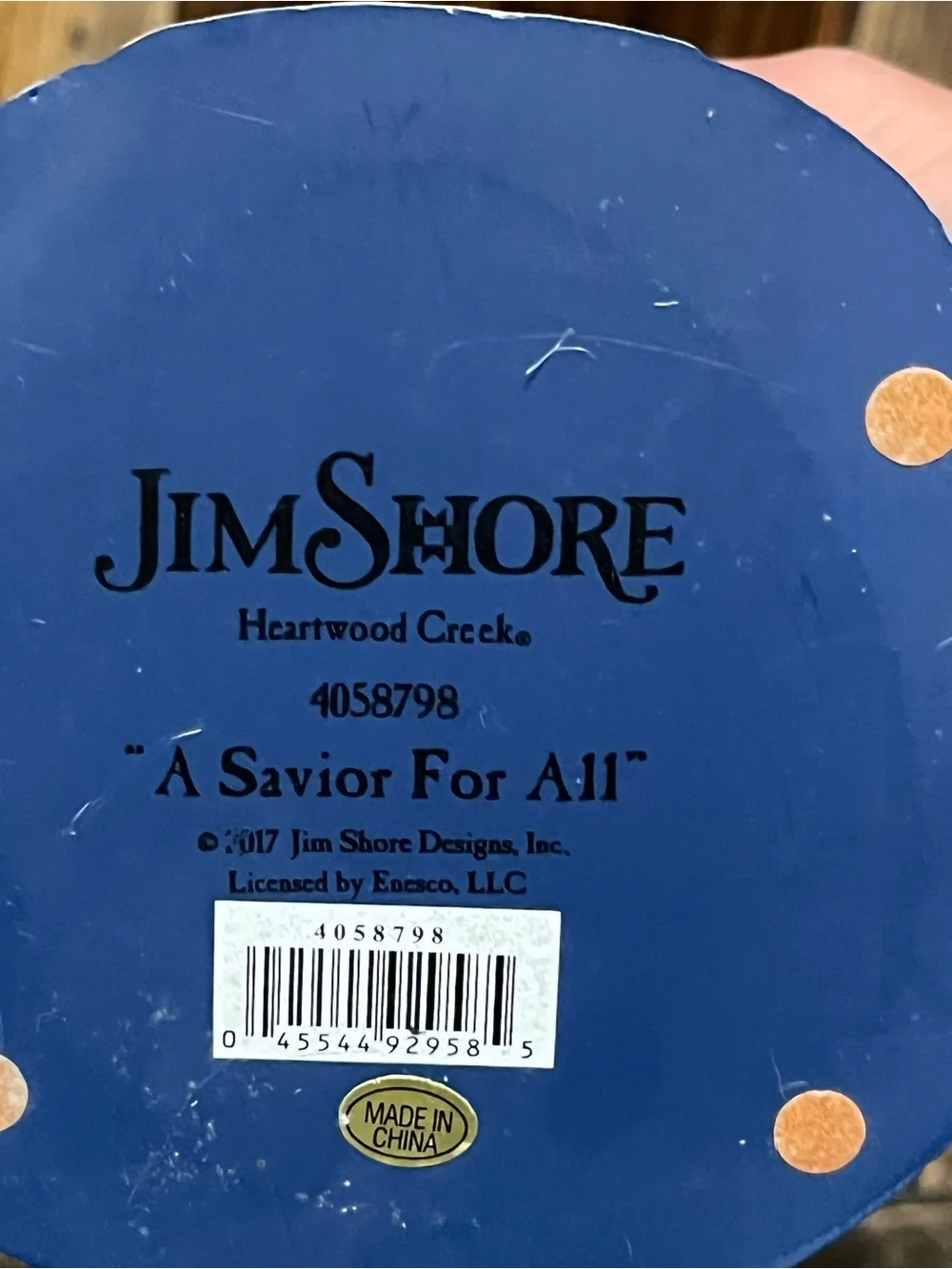 Jim Shore hand painted