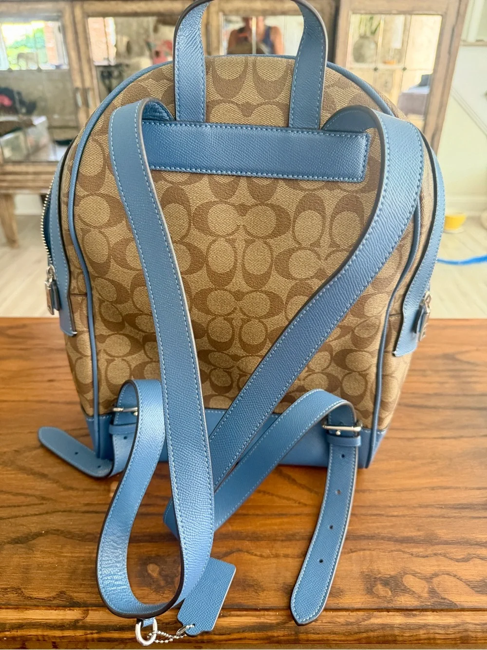Coach leather front picture