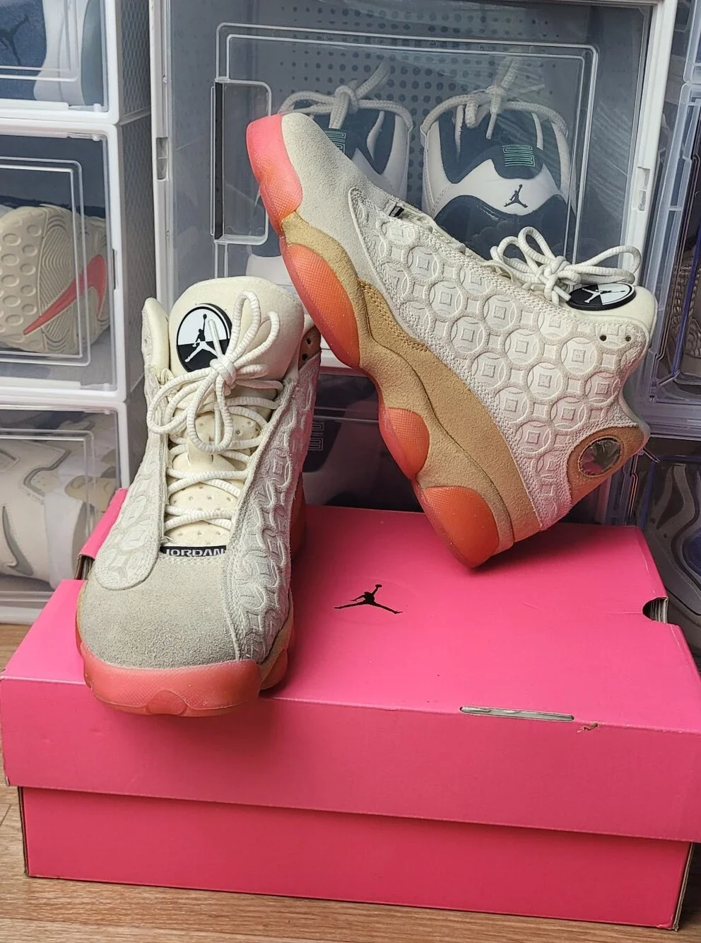 Nike Air Jordan 13 Retro CNY Chinese New Year Ivory CW4409-100 Shoes Kid Sz 6.5