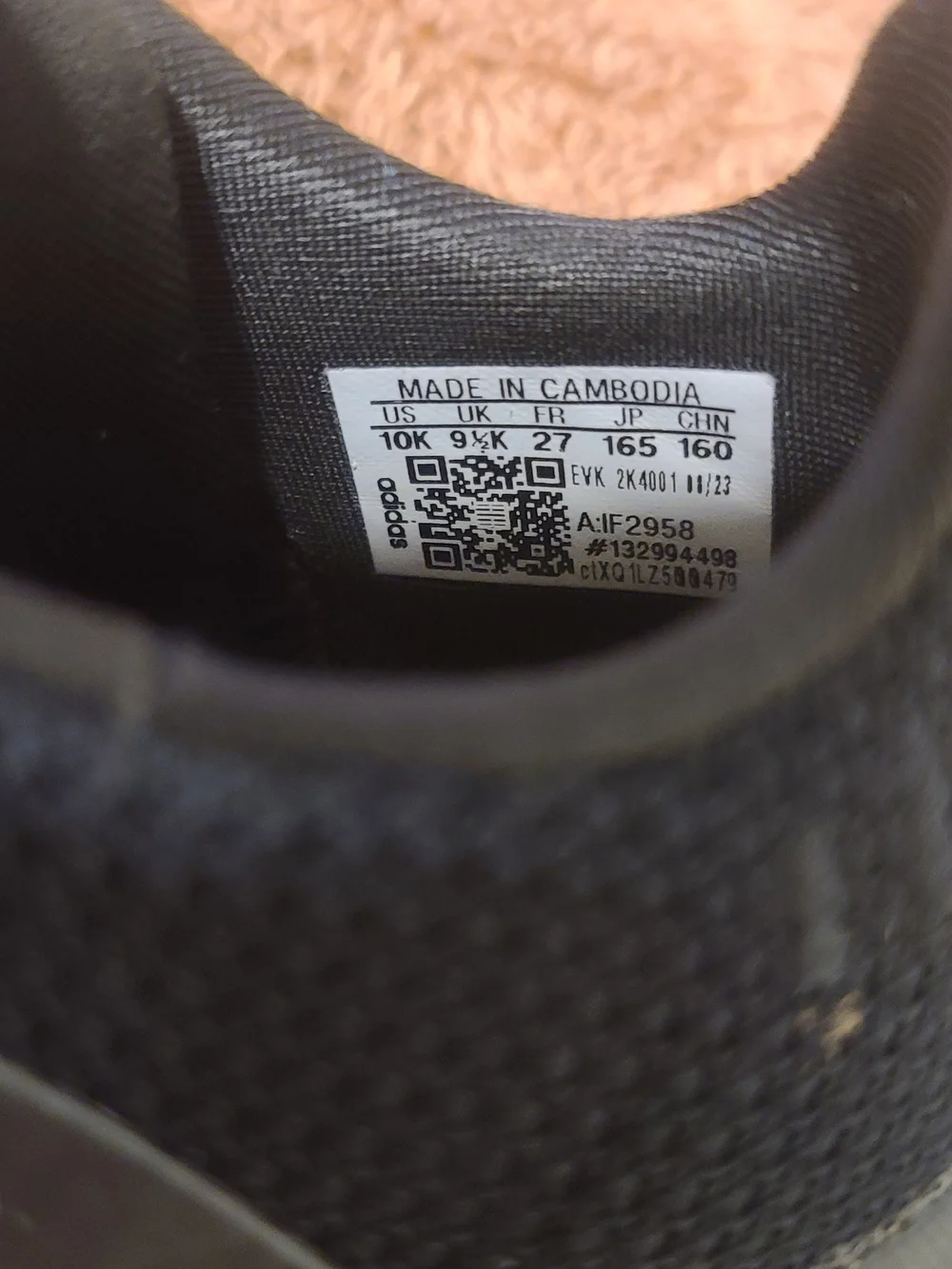 adidas sole upper