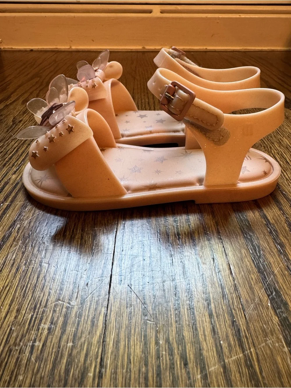Mini Melissa worn butterfly
