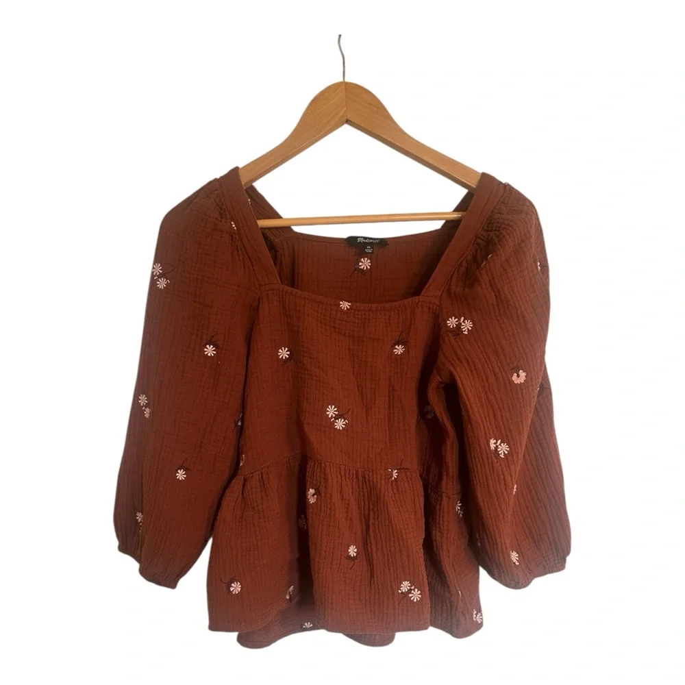 Madewell blouse square
