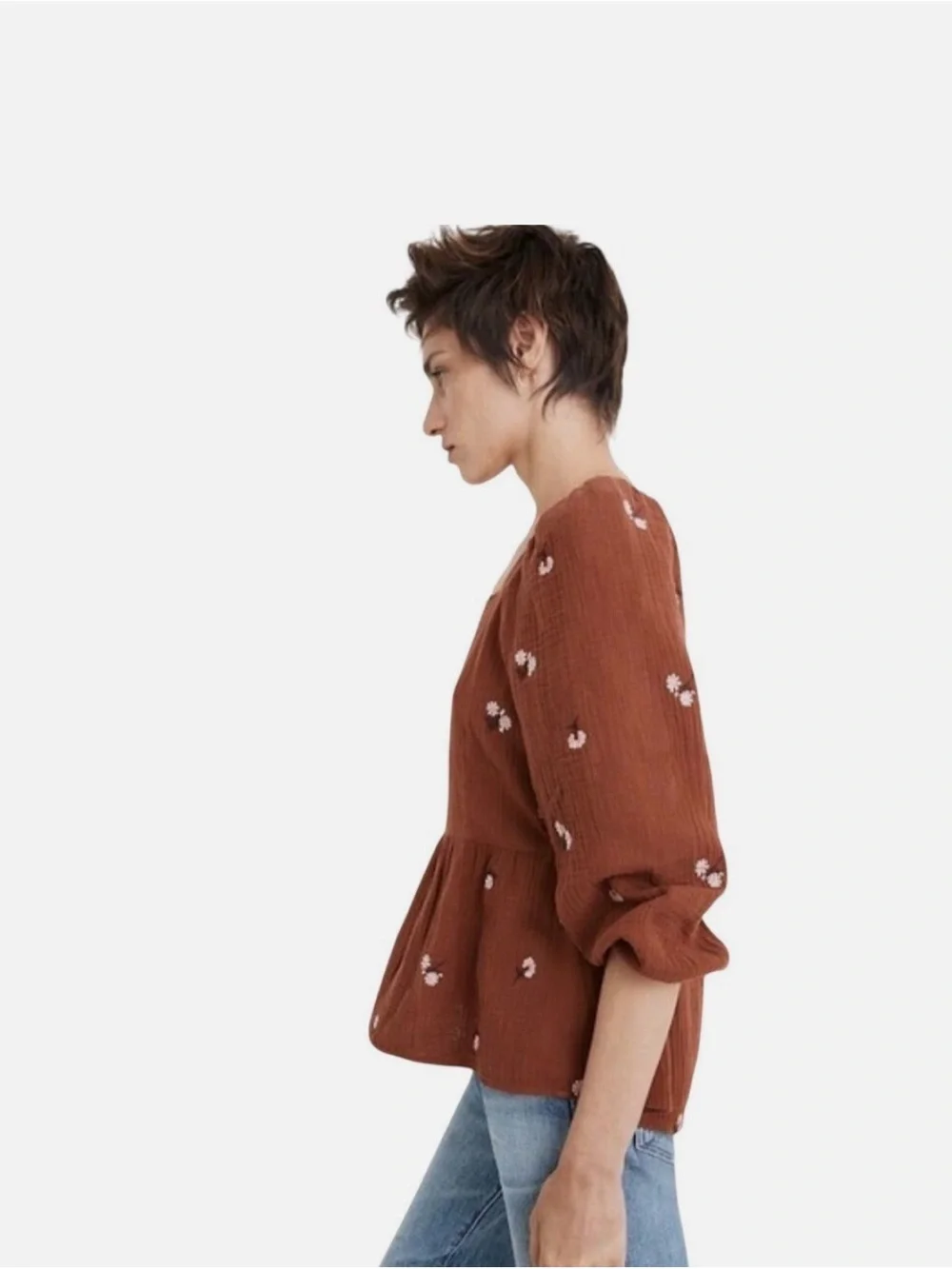 Madewell blouse square