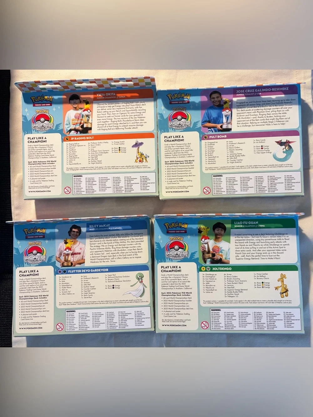 Pokemon boxes world