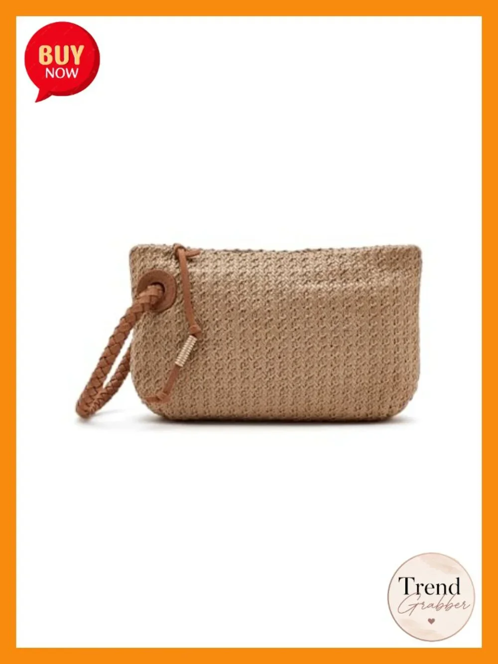Large Wristlet with Zip Closure and Multiple Card Slots