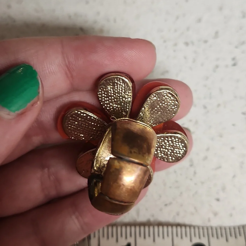 Maurices gold faux