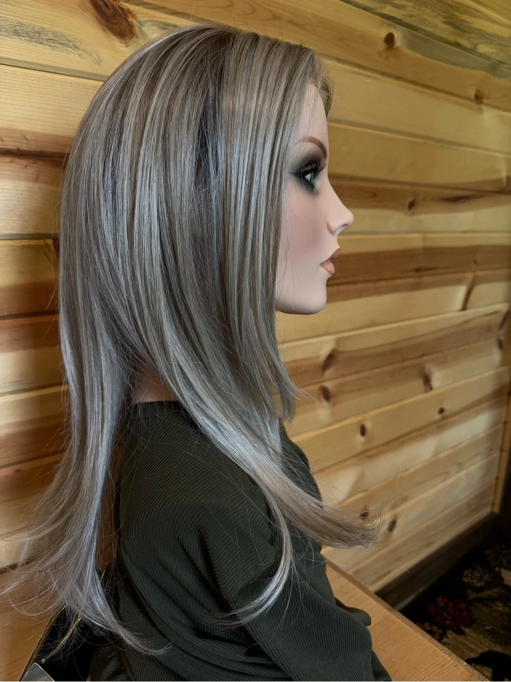 Belle Tress blends worn