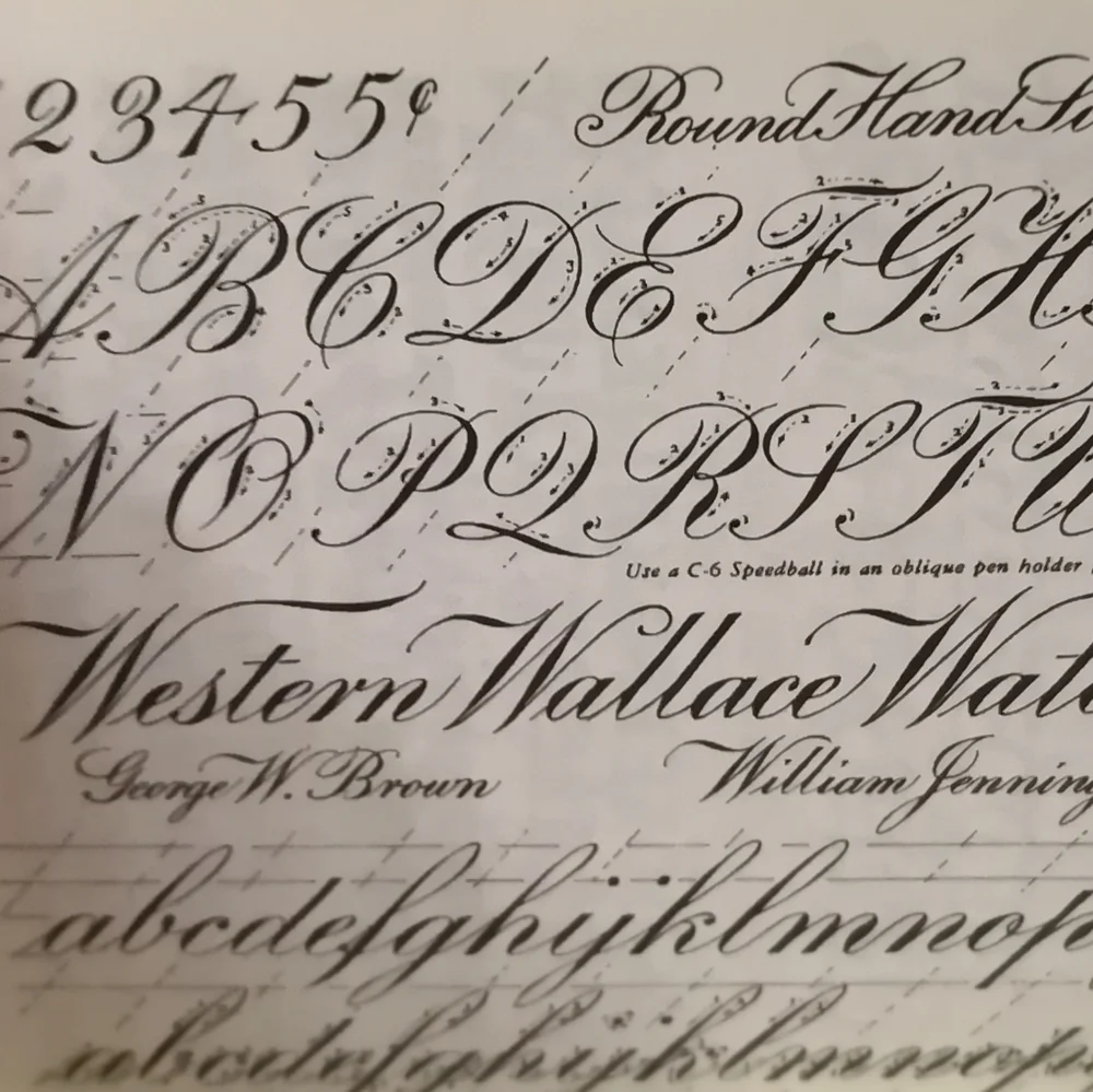 Hand Lettering use steps