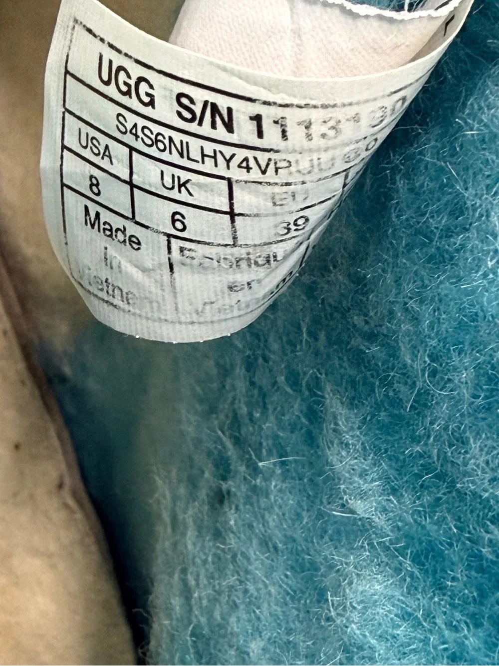 UGG blue size wear