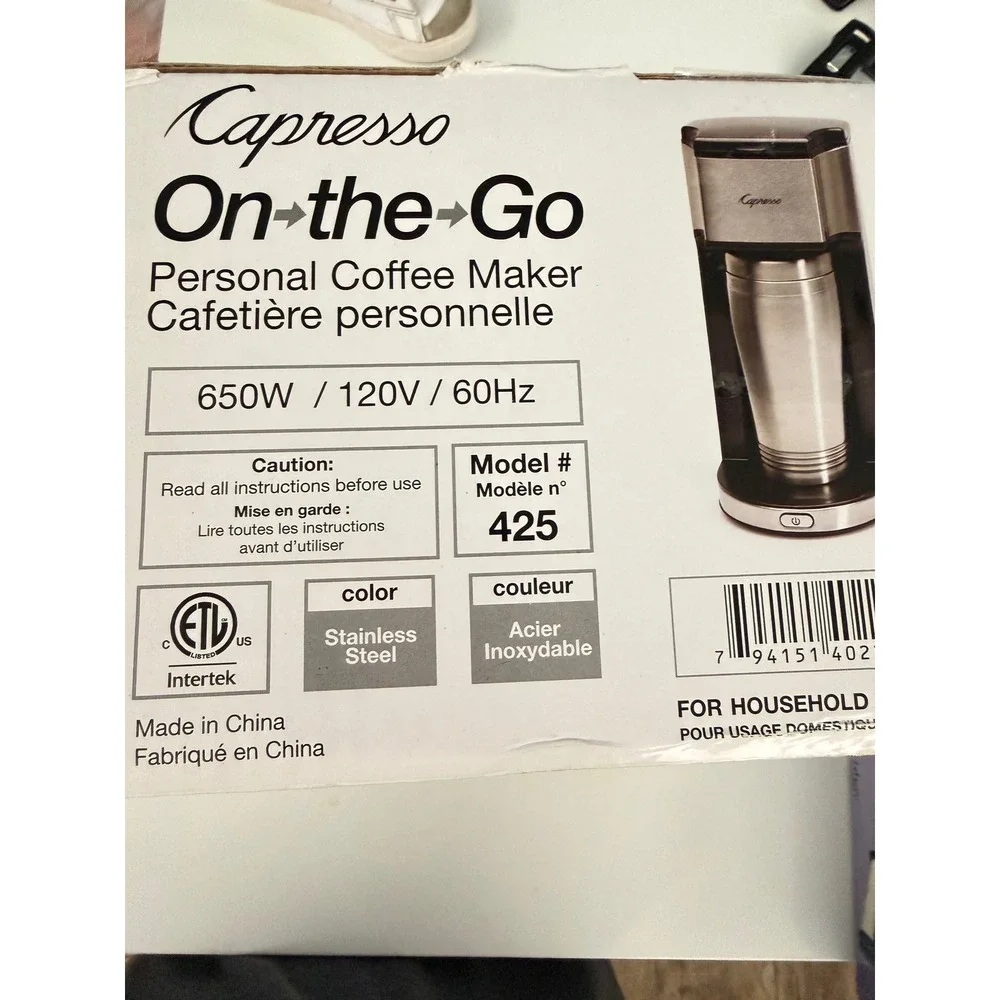 Capresso eliminating go automatic