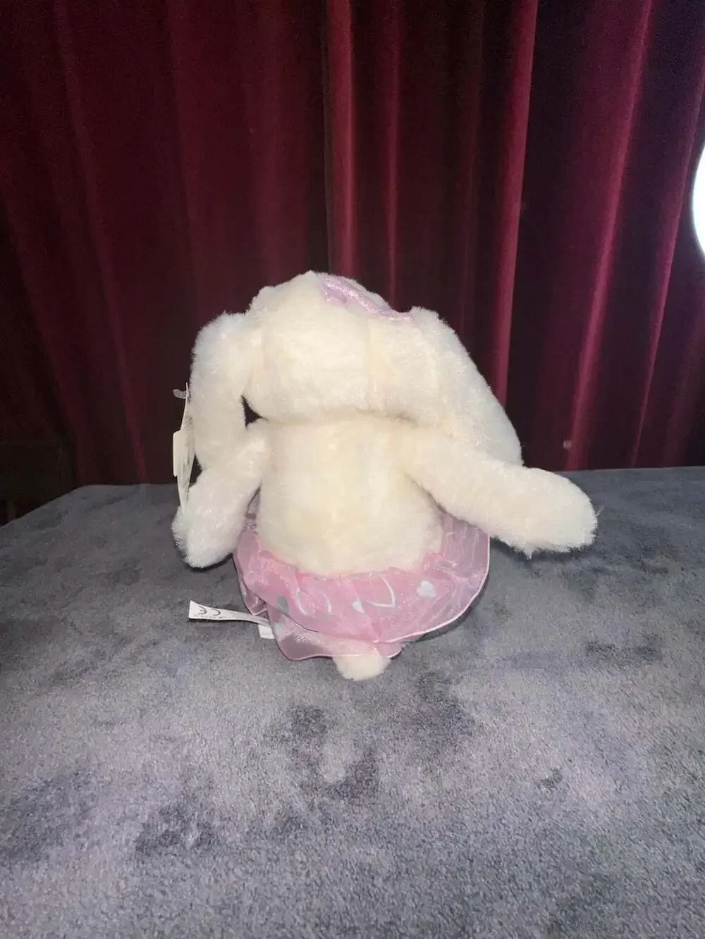 The Petting Zoo white plush