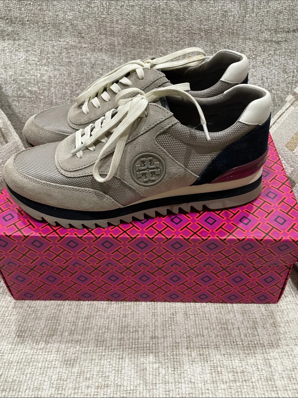 Tory Burch platform tread