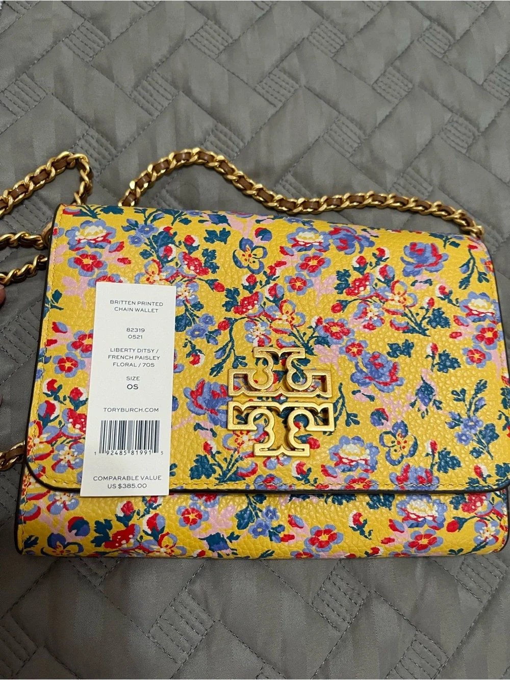 Tory Burch vibrant yellow