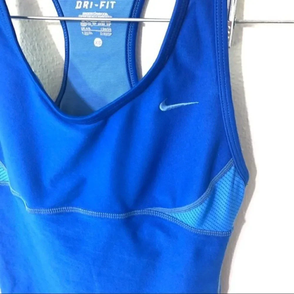 Nike blue dri