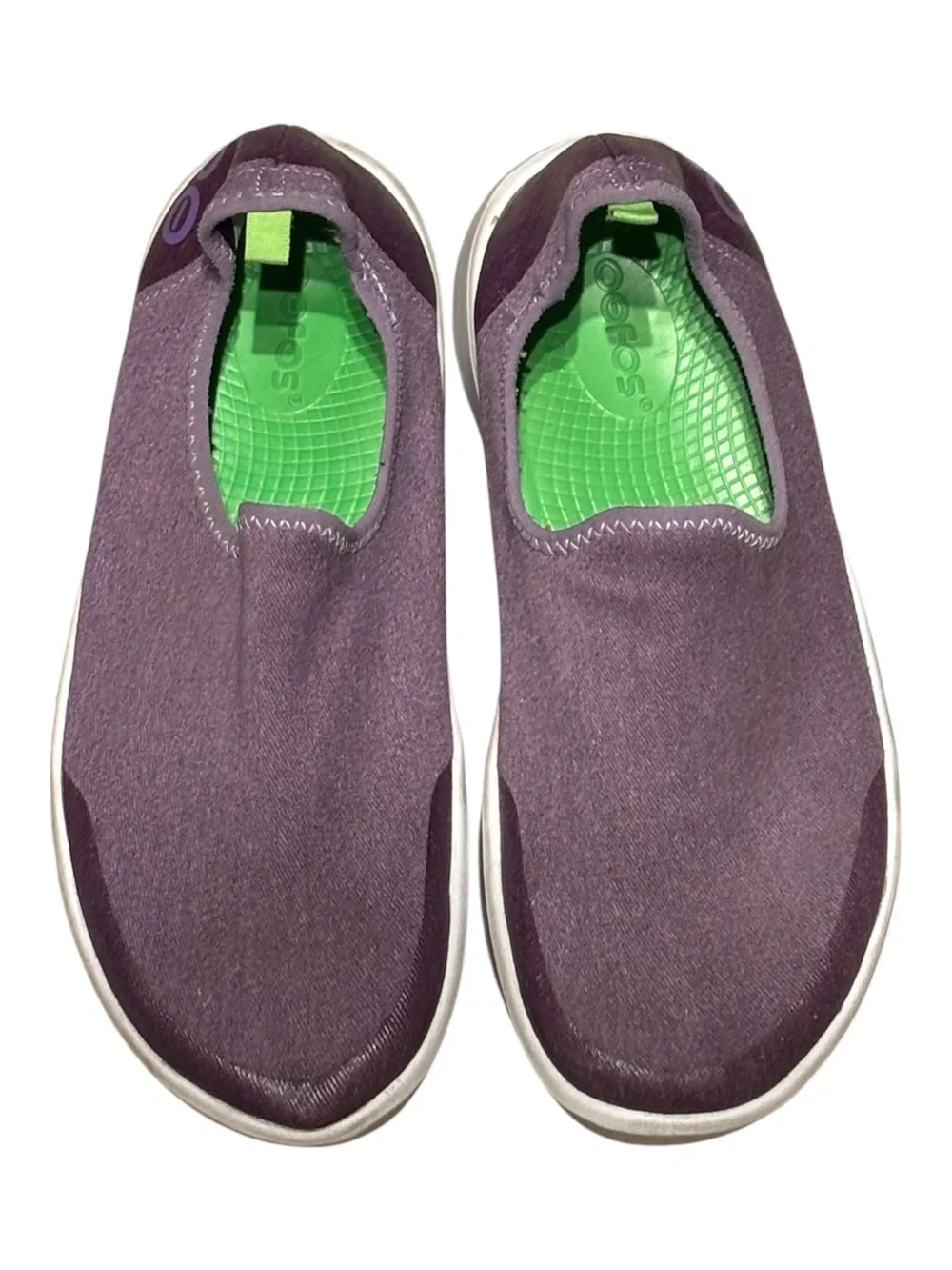 OOFOS 0omg Eezee Low Women's Comfort Athletic Recovery Slip-On Shoes Size 7.5