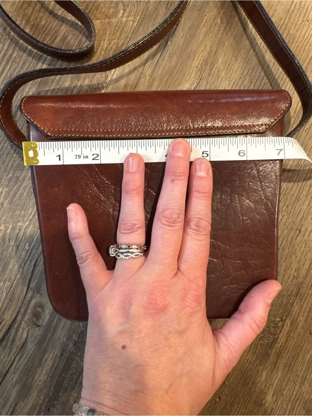 Oroton vintage brown