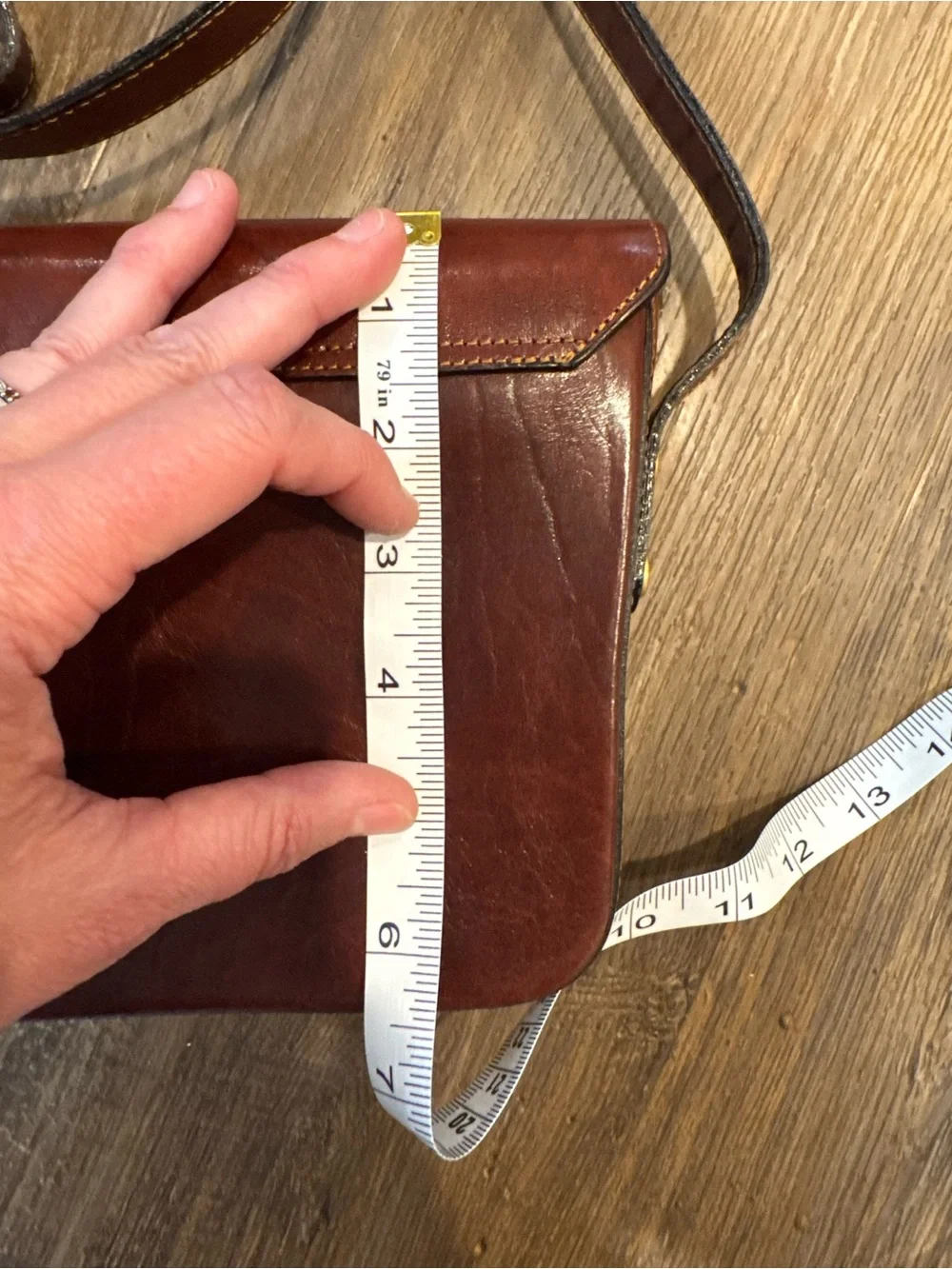 Oroton vintage brown