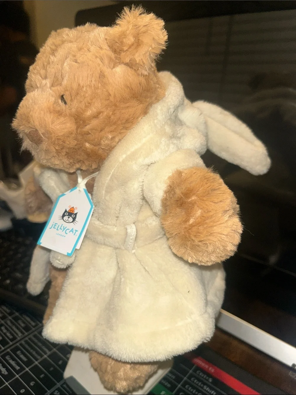 Jellycat robe label authenticity