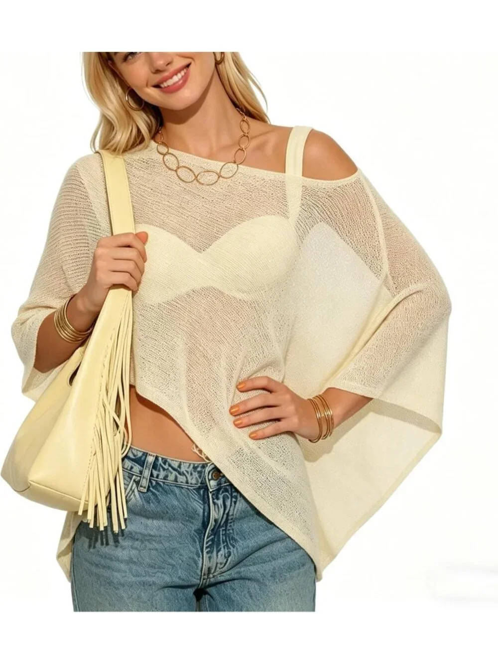 N/A neck mesh shorts