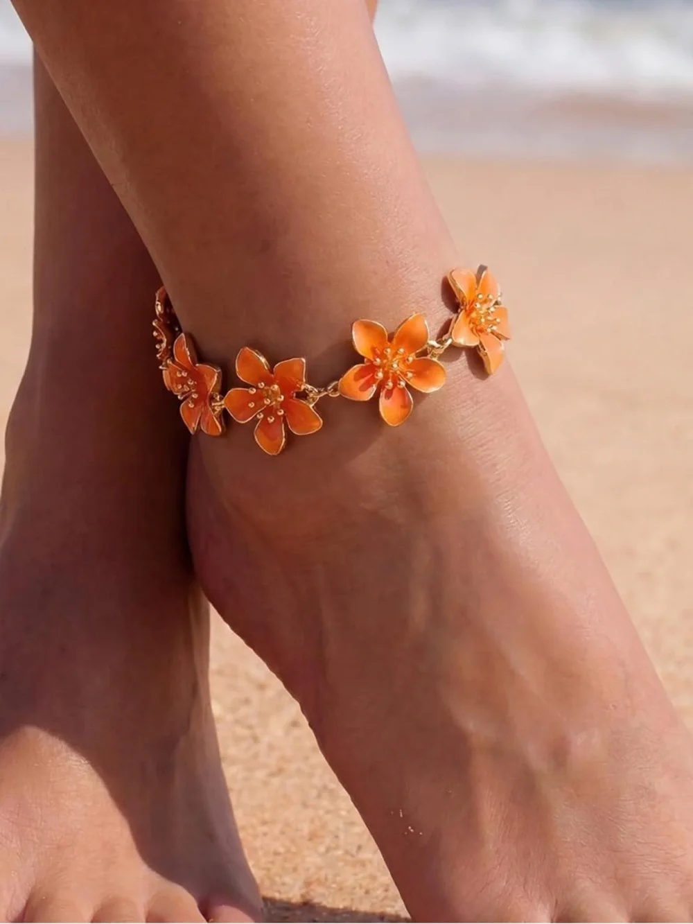 Anthropologie gold tone