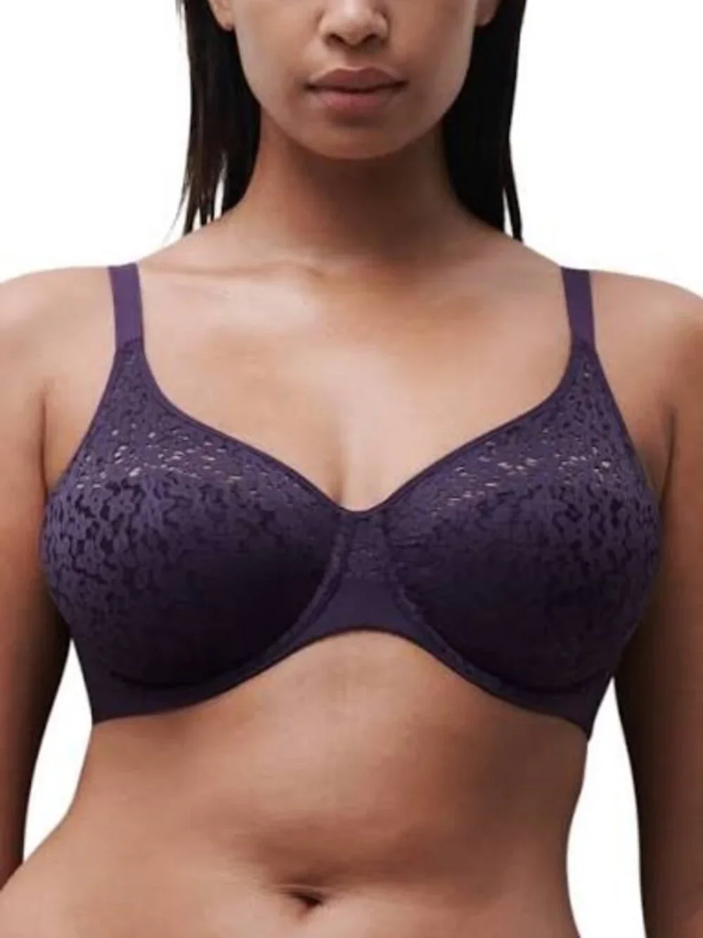 NWT Chantelle Fatal Violet  Norah Seamless Comfort Bra