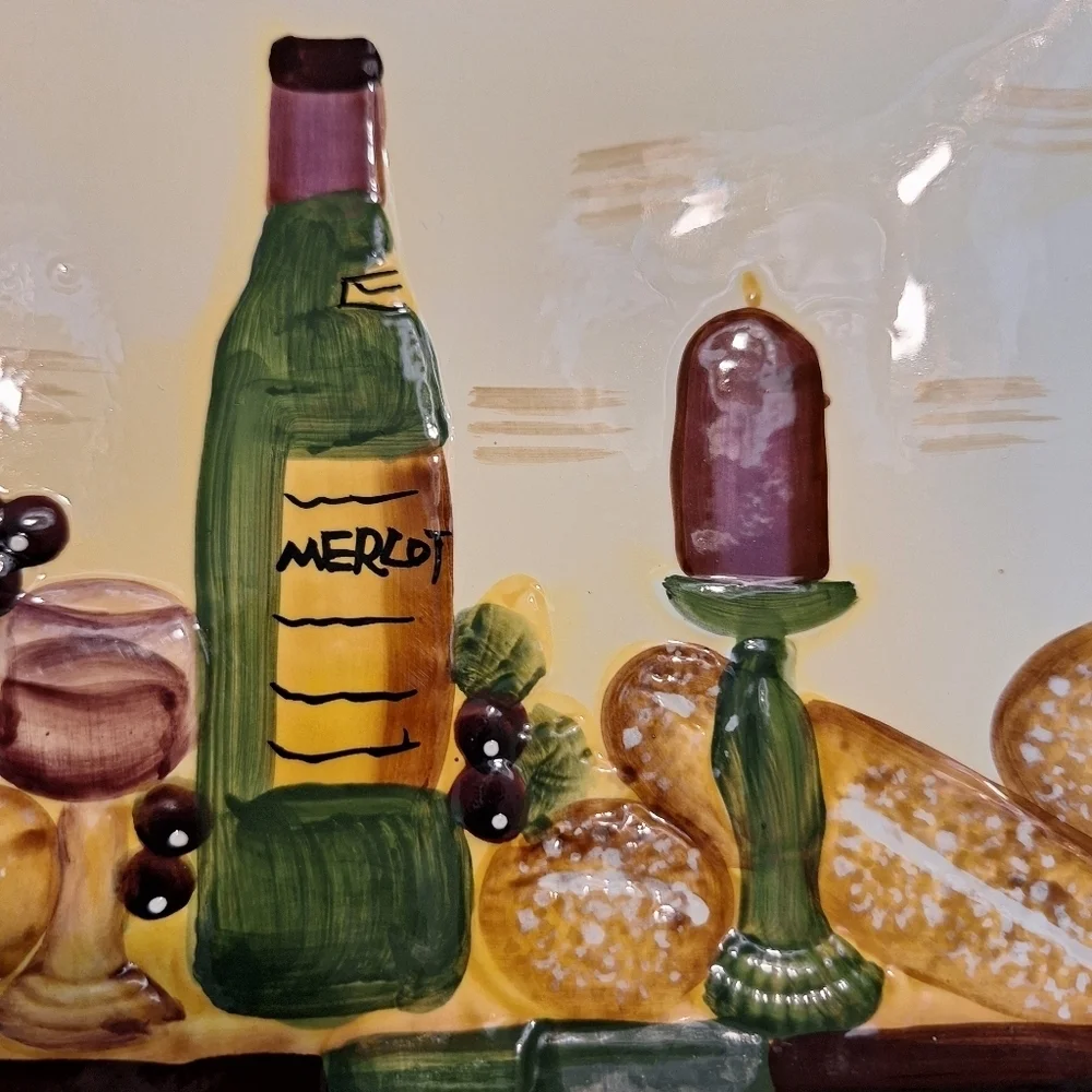 DModern handpainted wine