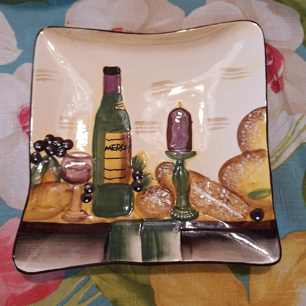 DModern handpainted wine