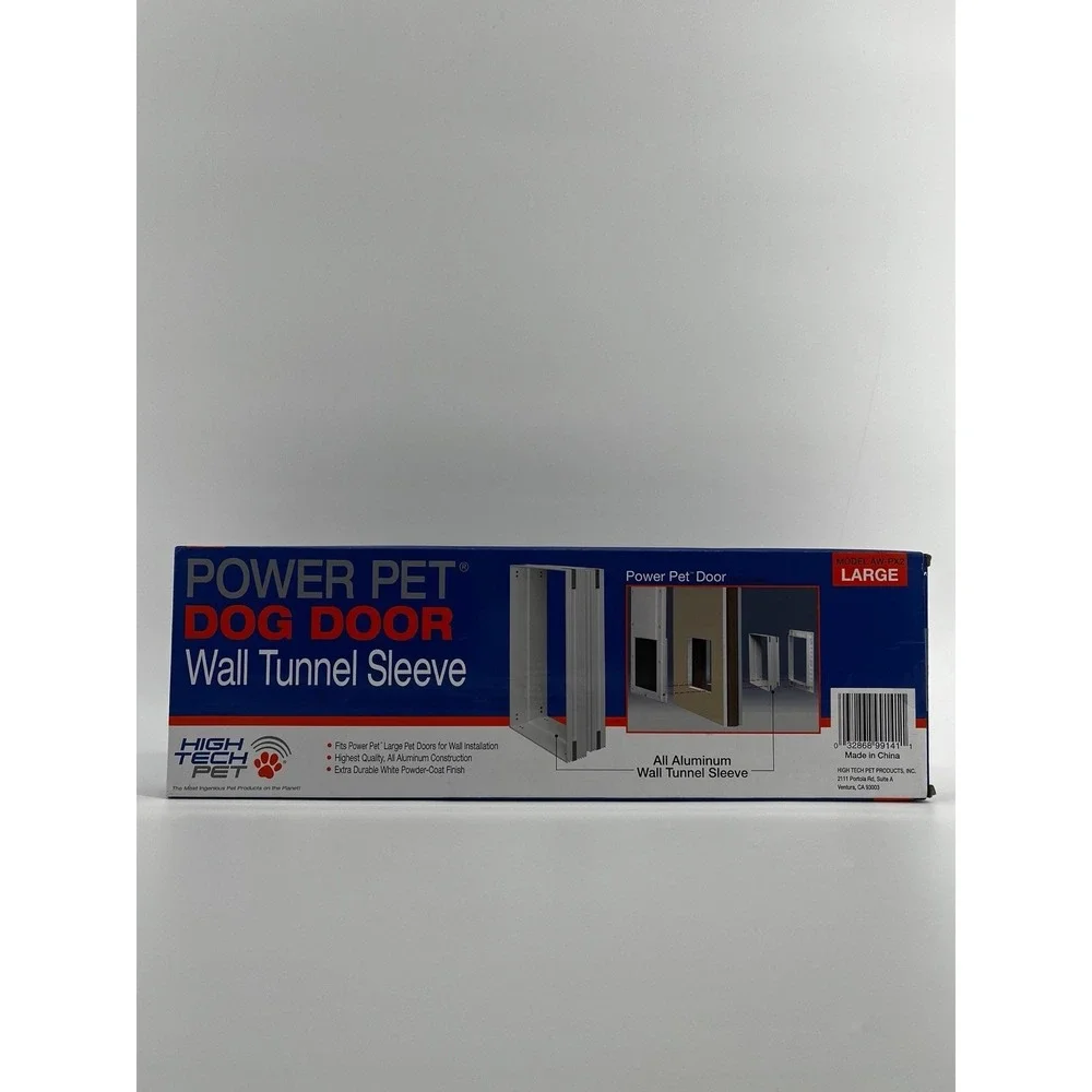 High Tech Pet Power Pet Dog Door Wall Tunnel Sleeve Model AW-PX2 Large