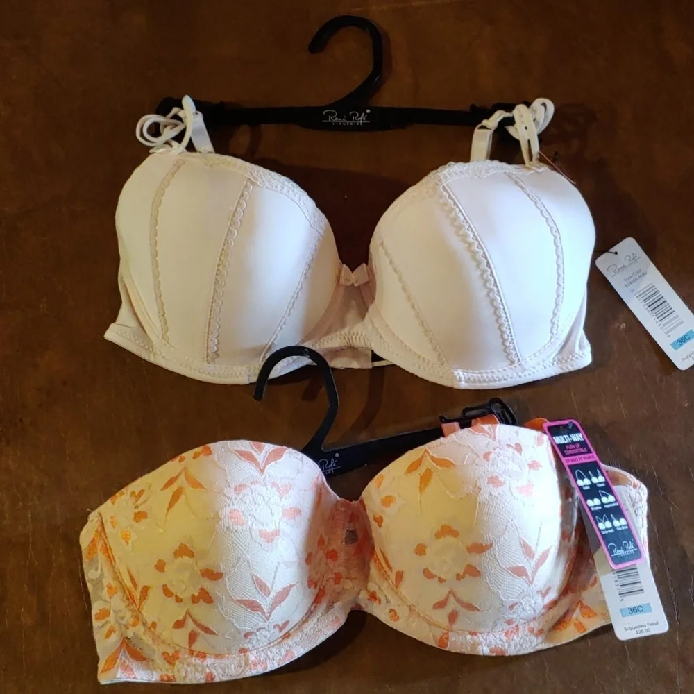 NWT Set of 2 Rene Rofe size 36B