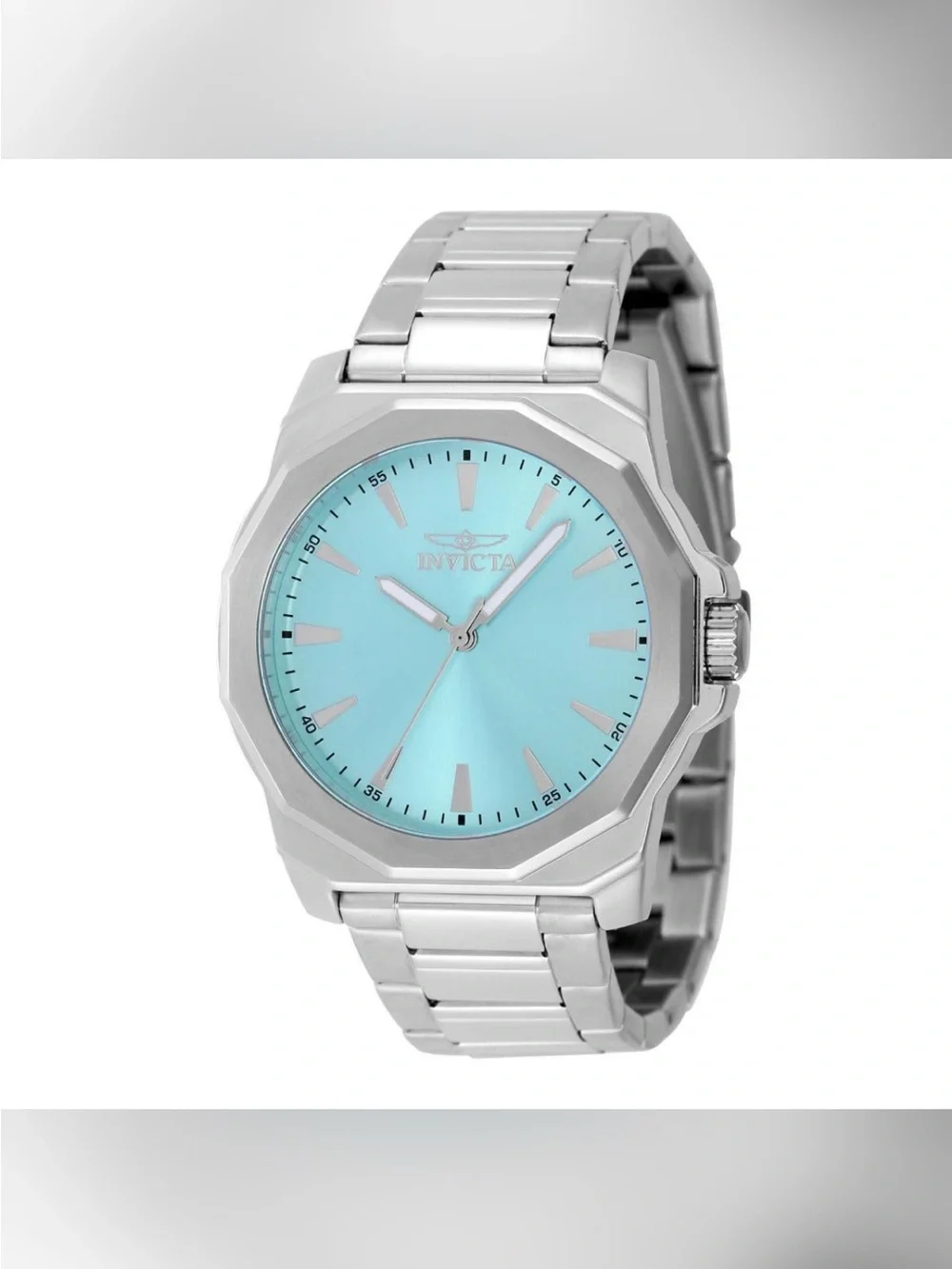 Invicta turquoise tone case