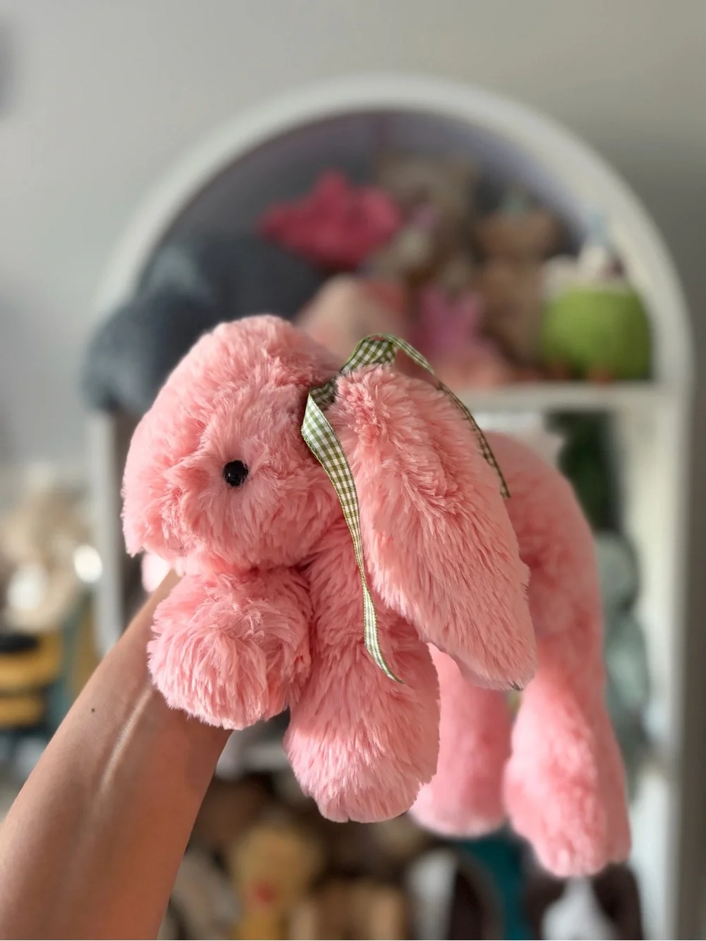 Retired Jellycat Smudge Apricot Rabbit - Authentic & BNWT!