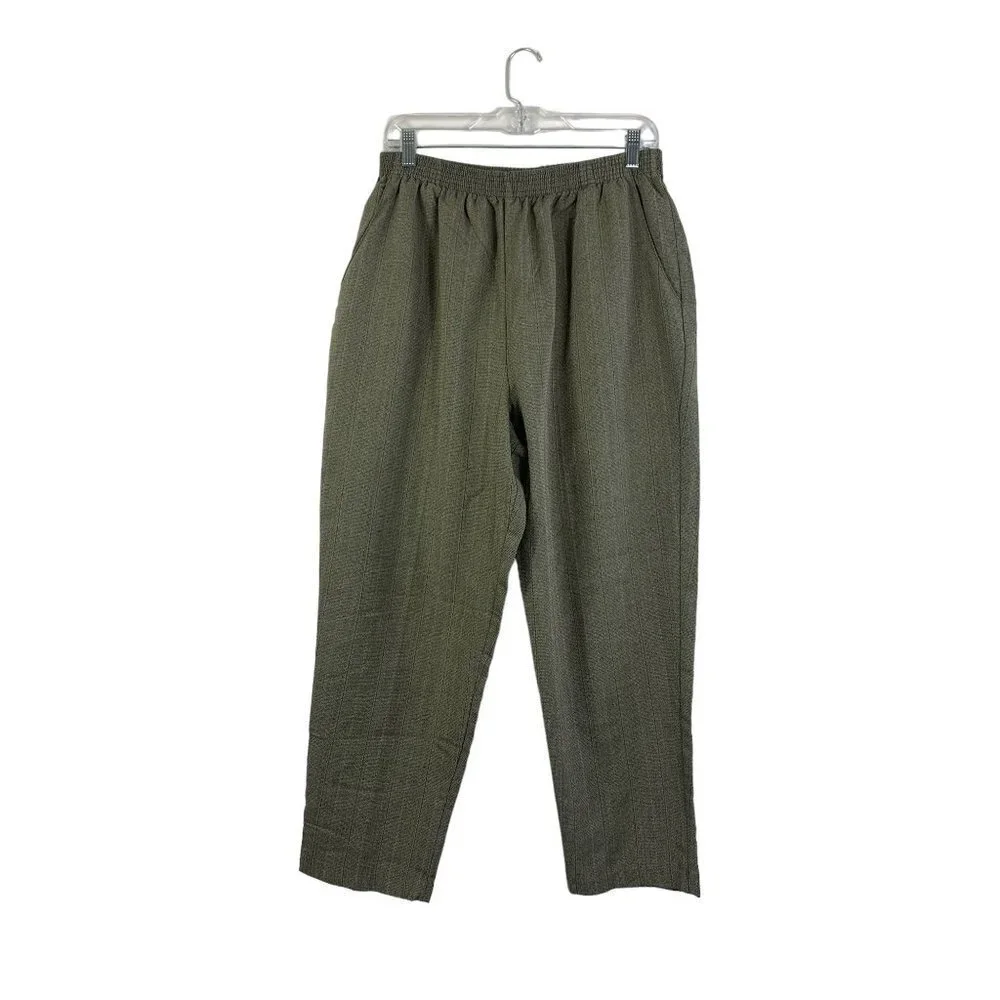Dressbarn Women's Casual Brown Pants