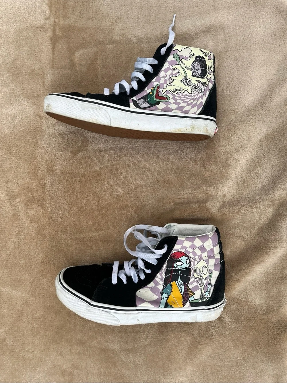 Vans laces white classic