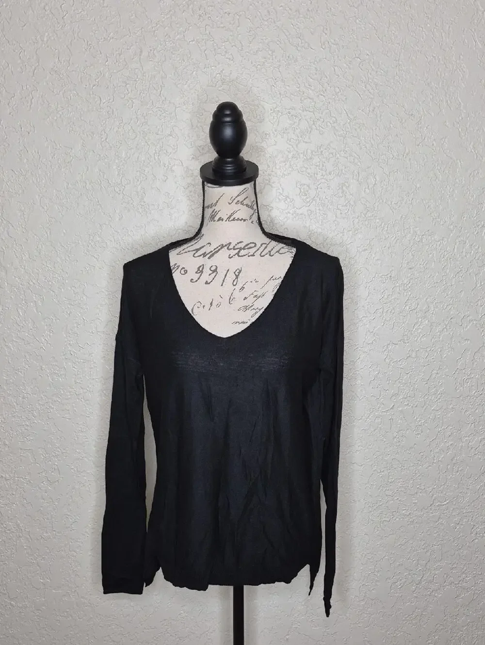 Mossimo Lightweight Sweater Black Size S