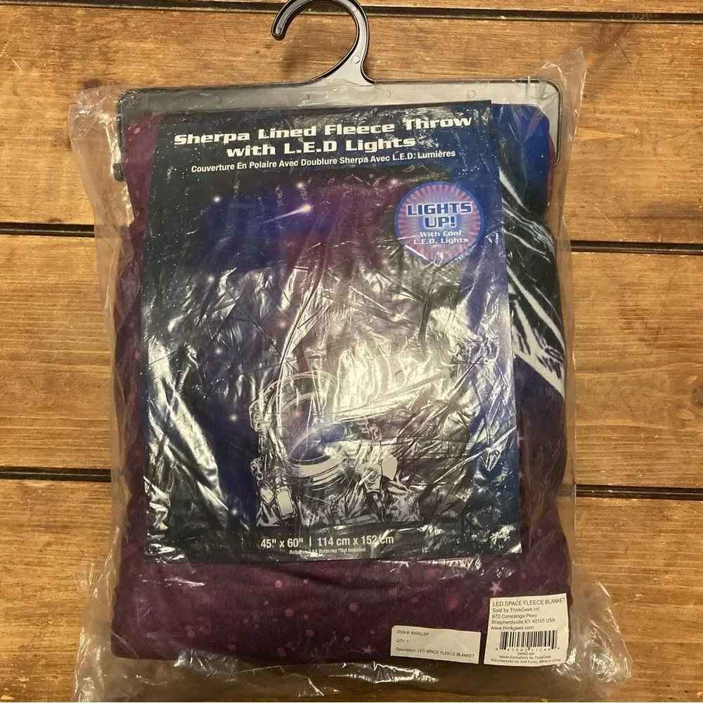 Thinkgeek purple polyester 60