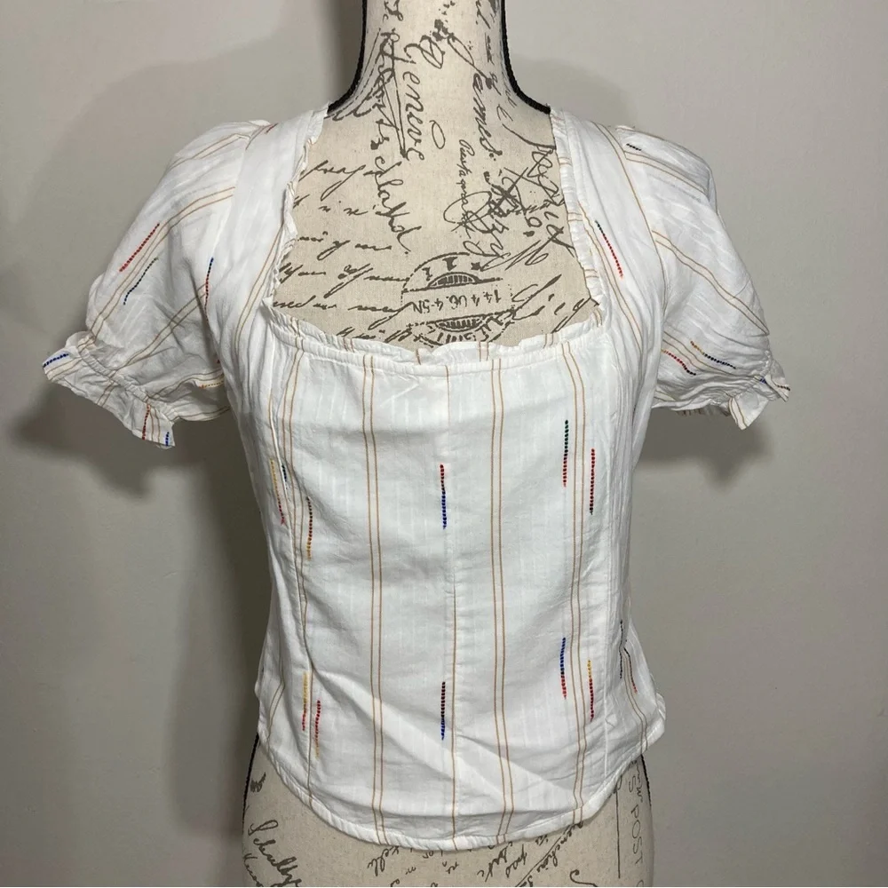 Free People ruffle tags length